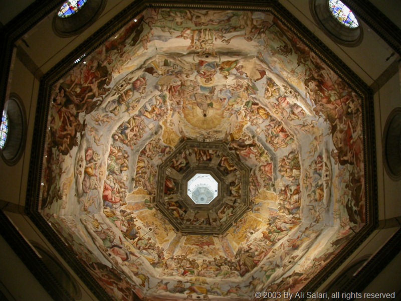 Picture of the Cieling of Basilica Di Santa maria del Fiore